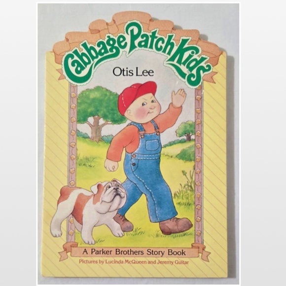 Vtg 80s Parker Brothers “Cabbage Patch Kids” Book Otis Lee Hardcover - Picture 1 of 14